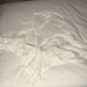 white halter top